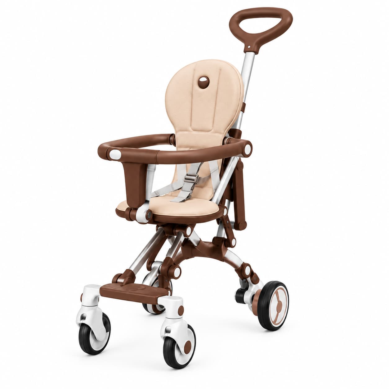 Linglong Baby L1 жиналмалы балалар арбасы - қоңыр — 1