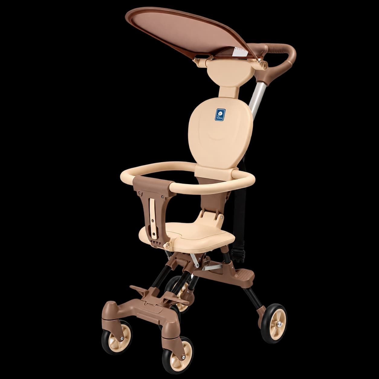 Linglong Baby L2 бүктелетін балалар арбасы - қоңыр — 1