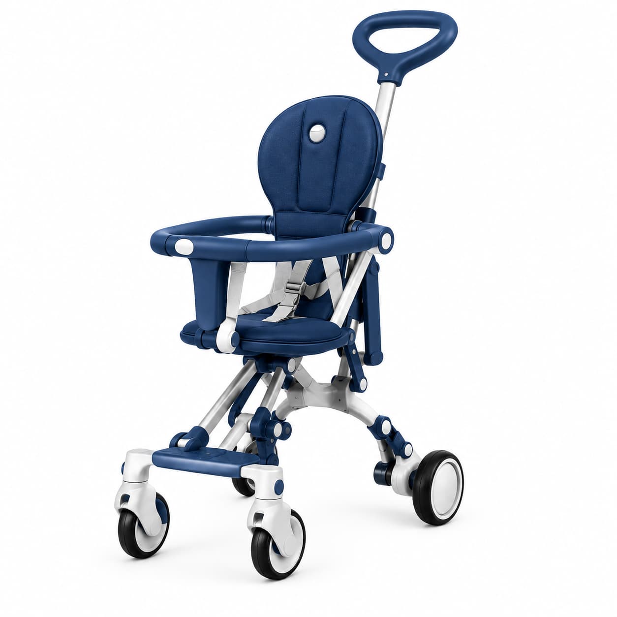 Linglong Baby L1 жиналмалы балалар арбасы - көк — 1